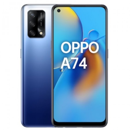 Oppo A74 128 GB Mavi Cep Telefonu - Oppo Türkiye Garantili